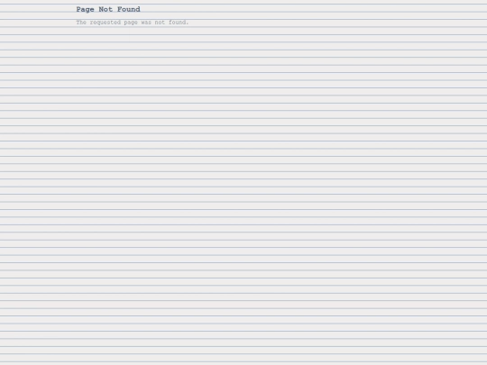 not_found screenshot
