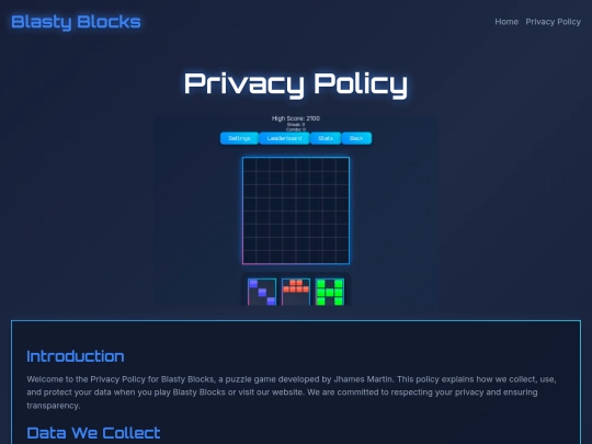privacy-policy screenshot
