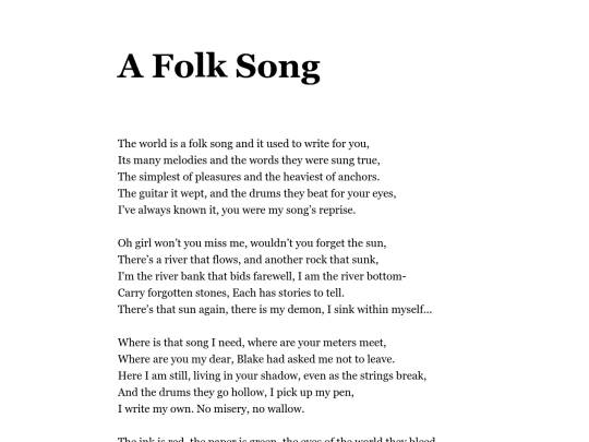 Folk Song screenshot