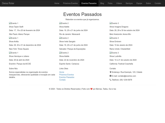 trabalho/antEventos screenshot