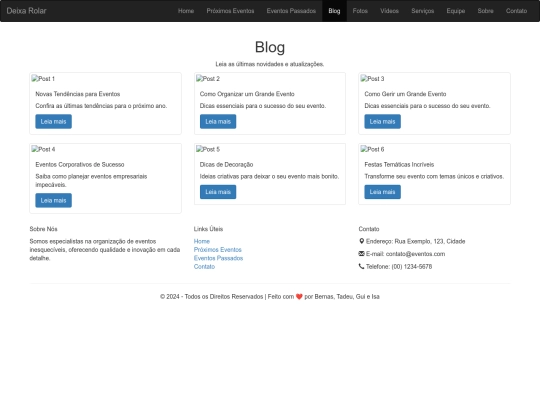 trabalho/blog screenshot