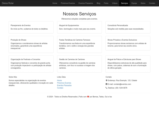 trabalho/servicos screenshot