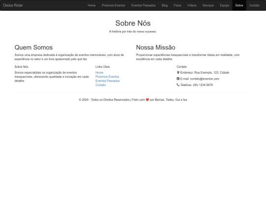 trabalho/sobre screenshot