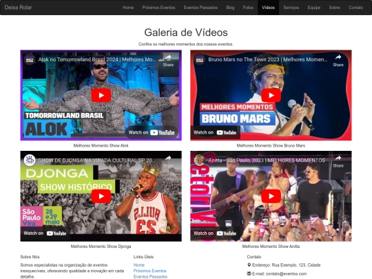 trabalho/videos screenshot