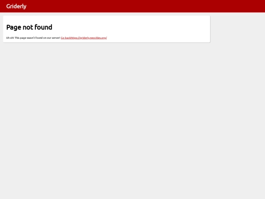 not_found screenshot