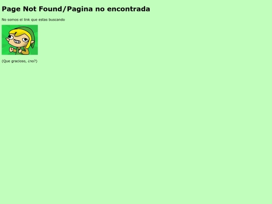 not_found screenshot