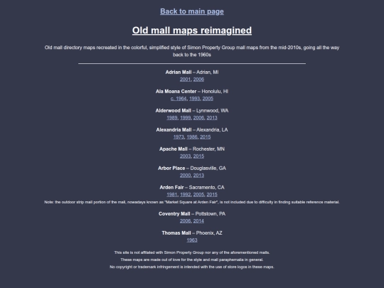 malls screenshot