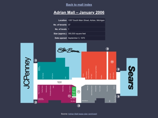 malls/adrian_mall_2006 screenshot
