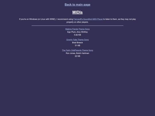 midis screenshot