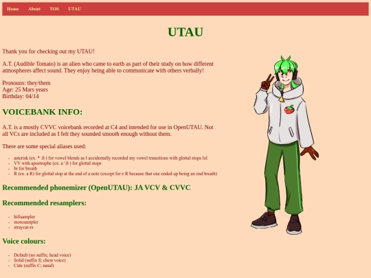utau screenshot