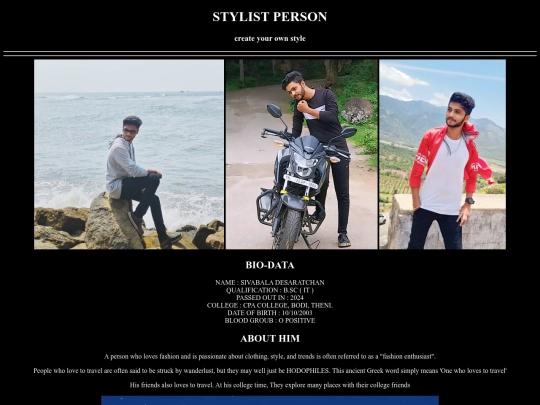 stylist person/stylistperson screenshot