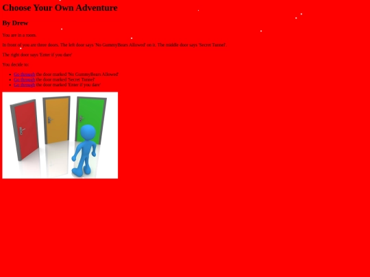 The coolest adventure known to man/start screenshot
