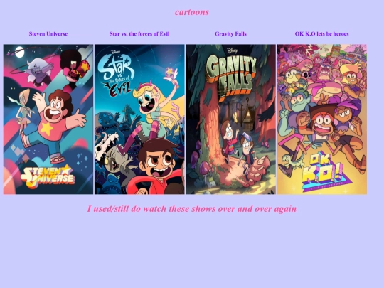 cartoons screenshot