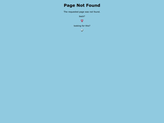 not_found screenshot