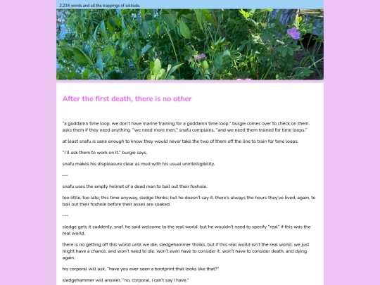fanfics/after_the_first_death screenshot