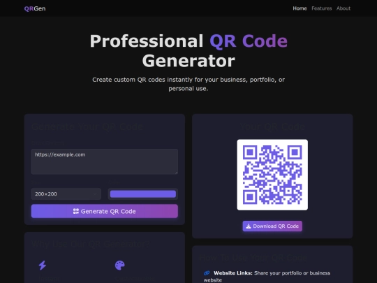 qr-code-gen screenshot