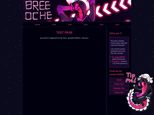 test screenshot