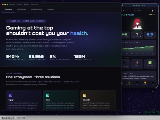 galvaniZeApp screenshot