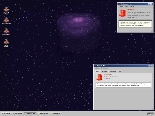 testing screenshot