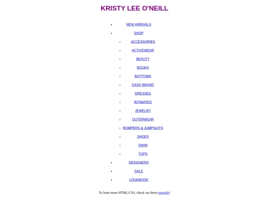 index screenshot