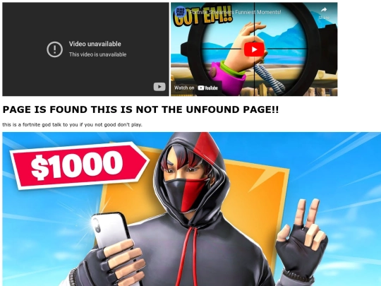 not_found screenshot