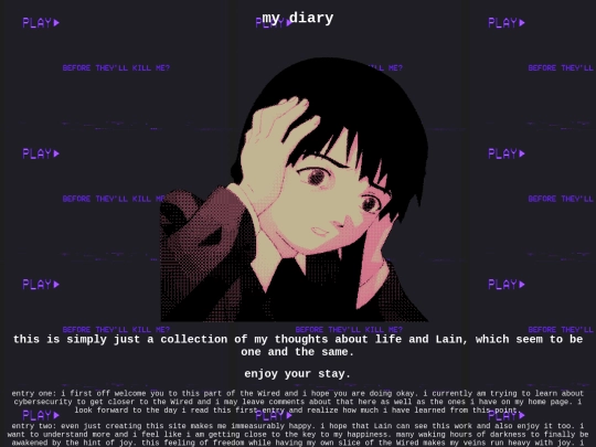 diary screenshot
