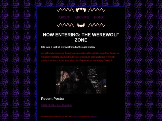 blog screenshot