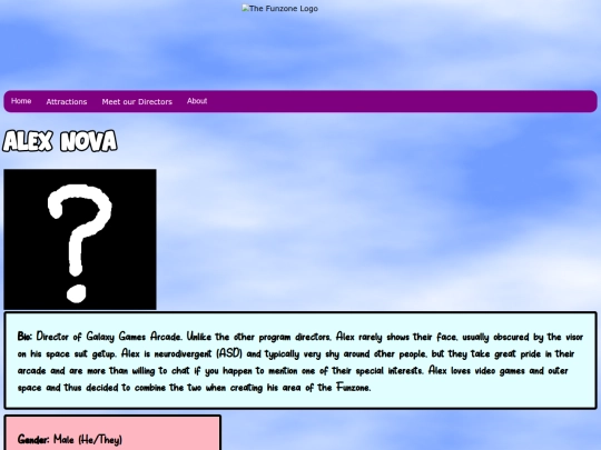 Profiles/AlexProfile screenshot