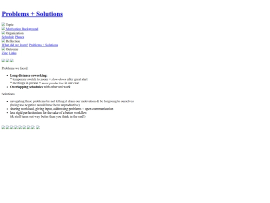 problems screenshot