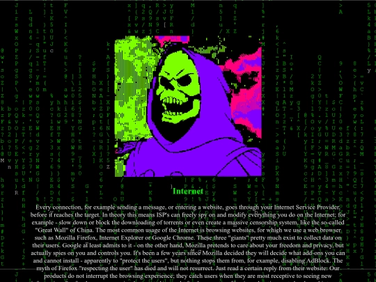 info screenshot