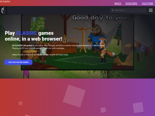 classicgames screenshot