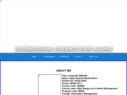 corporate/Corporate Web/aboutme screenshot