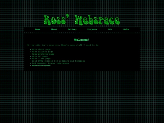links screenshot