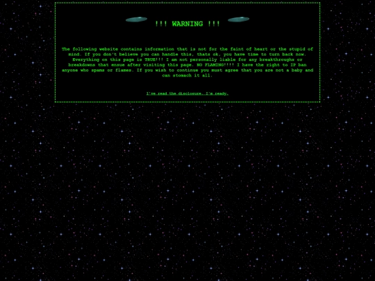 warning screenshot