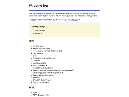 game-log screenshot