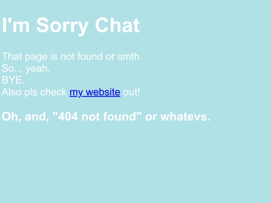 not_found screenshot