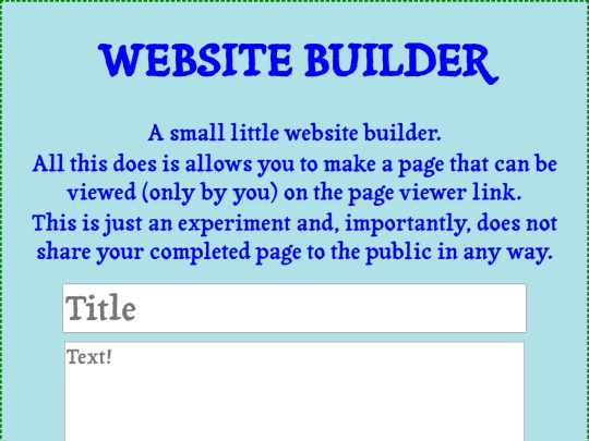 website/website-builder screenshot