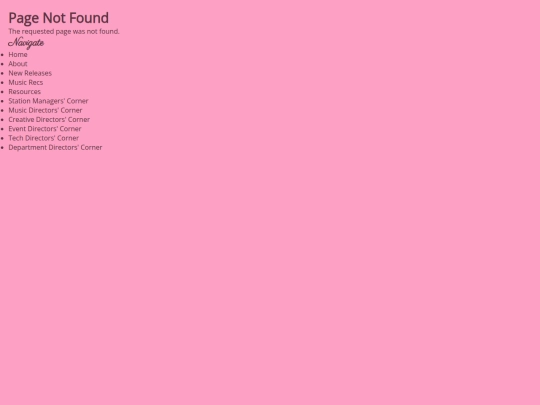 not_found screenshot