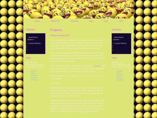 projects screenshot