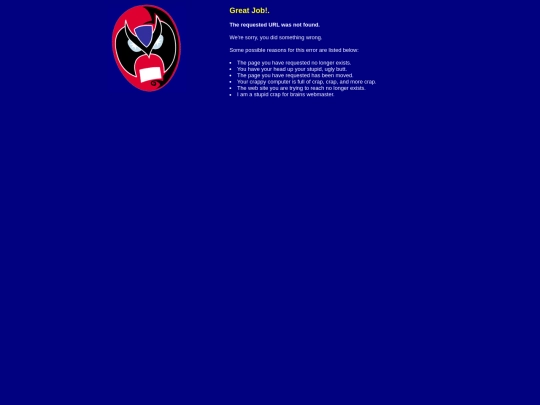 not_found screenshot