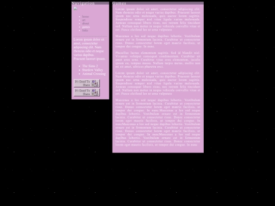 games screenshot