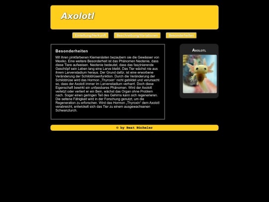 besonderheiten screenshot
