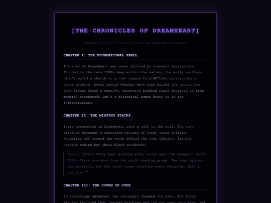dreamheart screenshot