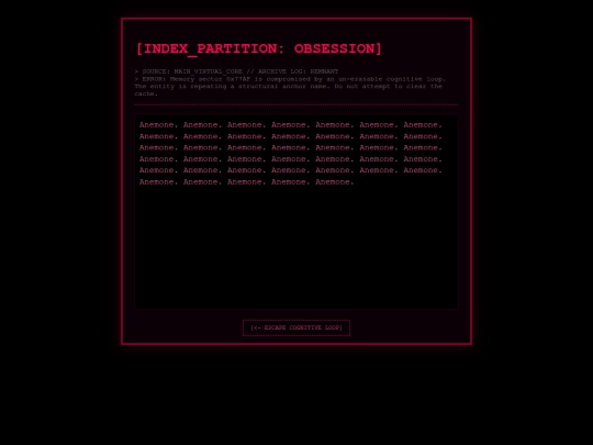 obsession screenshot
