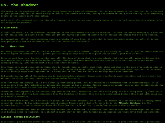 Pages/Blog/AnitheroesAndShadow screenshot