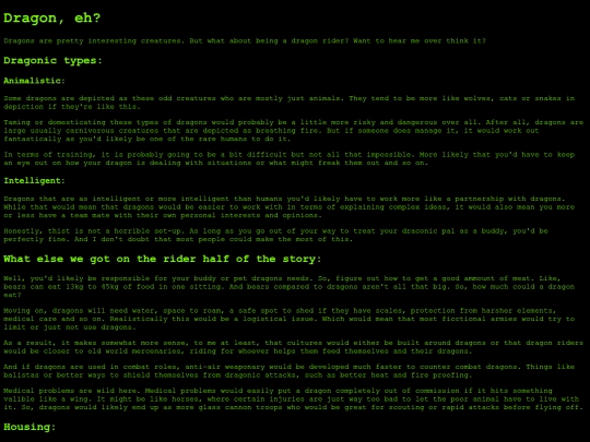 Pages/Blog/Dragon screenshot