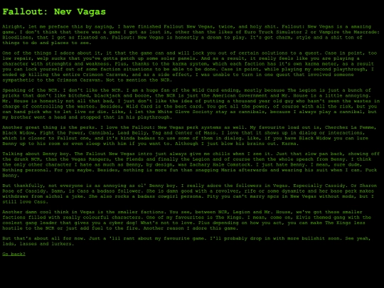 Pages/Blog/FalloutNV screenshot