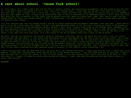 Pages/Blog/Fuckschool screenshot