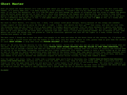 Pages/Blog/GhostMaster screenshot