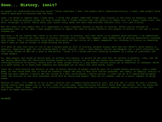 Pages/Blog/History screenshot